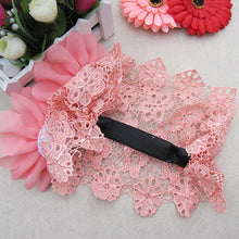 Lovely Baby Girls Kids Lace Hat Big Flowers Pearl Sewing Cap Headband Hair Wear Free ping NW