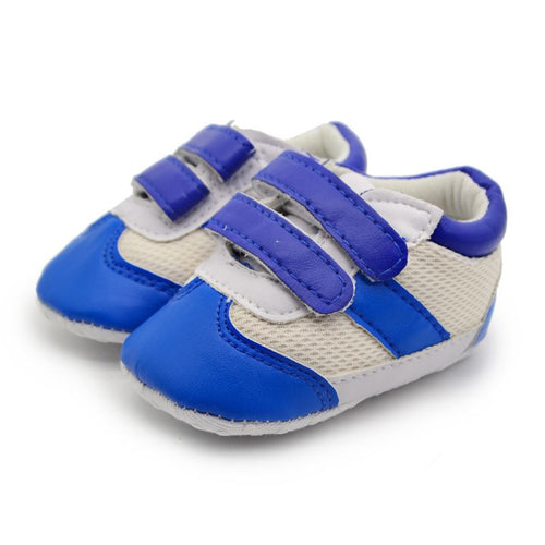 Lovely Baby Shoes Kids Boy Crib Shoes Toddler Soft Sole Sneakers Prewalker 0-18M NW