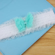 Lovely Kids Girls Lace Bowknot Head Wear Head Wrap Hair Wear Hairband Headband Free ping NW