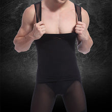 Men Body Shaper Belly Corset Waist Slimming Muscle Shapewear Underwear Slim Vest NW
