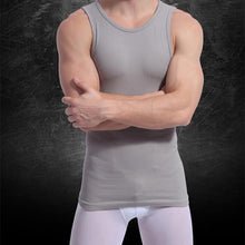 Men Muscle Fitted Body Shaper Boy Tight Stretch Vest Shirt Shapewear Casual Slimming Underwear NW