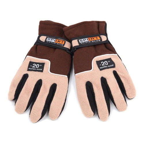 Men Warm Gloves Motorcycle Ski Snow Snowboard Mittens Five Finger Gloves NW