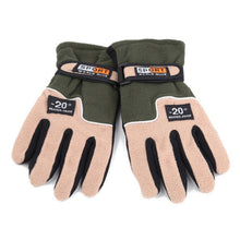 Men Warm Gloves Motorcycle Ski Snow Snowboard Mittens Five Finger Gloves NW