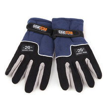 Men Warm Gloves Motorcycle Ski Snow Snowboard Mittens Five Finger Gloves NW