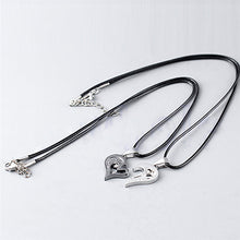 Men Women Lover Couple Necklace I Love You Heart Shape Pendant Stainless Steel NW