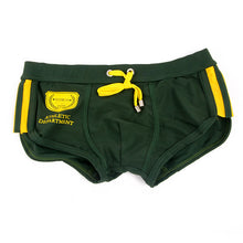 Men's Low-rise beach Trunks beachwear Nylon Rope Tie Boxers S-XL Underwear 4colors ping NW