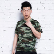 Mens Camouflage Tactical Military Soldier Short Sleeve T-Shirt Quick Dry Tee Tops Asian L-XXXL NW
