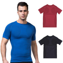 Mens Slimming Body Shaper Tummy Belly Waist Girdle CincherTee Shirt Underwear Shapewear Bodysuit New NW