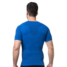 Mens Slimming Body Shaper Tummy Belly Waist Girdle CincherTee Shirt Underwear Shapewear Bodysuit New NW