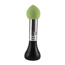 Metal Stick Beauty Makeup Sponge Blender Flawless Smooth Droplets Shaped Powder Foundation Make up Puff NW