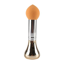 Metal Stick Beauty Makeup Sponge Blender Flawless Smooth Droplets Shaped Powder Foundation Make up Puff NW