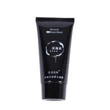 Miracle Black Mask Blackhead Remover Black Deep Sea Mud Deep Cleansing Purifying Peel Acne Face Mask Hot NW