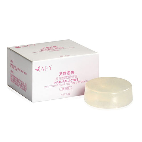 Active Enzyme Crystal Bath Shower Soap Body Skin Whitening Soap NW