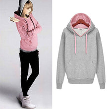 New Casual Women Female Pullover Sweatshirt Hoodies Long Sleeve Leisure Tops Sweatshirts NW