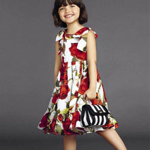 New Baby Girl Floral Dress Sleeveless Cotton Children Kids Sundress NW