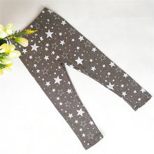 New Baby Girls Kids Skinny Toddlers Star Print Leggings Pants Trousers 2-7 Years NW