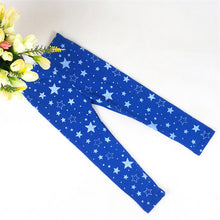 New Baby Girls Kids Skinny Toddlers Star Print Leggings Pants Trousers 2-7 Years NW