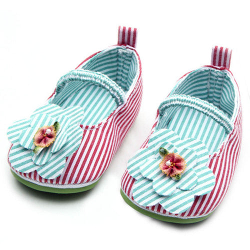 New Baby Kid Girls Soft Sole Shoes Anti-slip Cotton Toddler Prewalker Shoes 0-12M NW