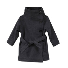 New Fashion Girls Children Jackets Baby Little Single Breasted Child Coat Girl Jackets Bow Girl Clothes Outerwear 01 NW