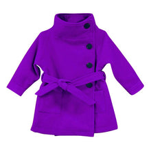 New Fashion Girls Children Jackets Baby Little Single Breasted Child Coat Girl Jackets Bow Girl Clothes Outerwear 01 NW
