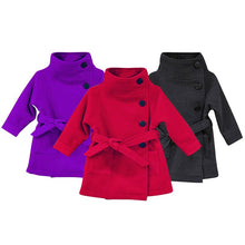 New Fashion Girls Children Jackets Baby Little Single Breasted Child Coat Girl Jackets Bow Girl Clothes Outerwear 01 NW