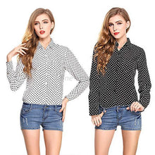 New Fashion Women Long Sleeve Vintage Sheer Tops Shirt Chiffon Blouse 9 Style NW