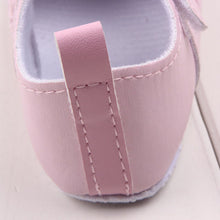 New Kid Girl Pu Leather Princess Crib Shoes Newborn Comfy Outdoor Baby Shoes 0-12M NW