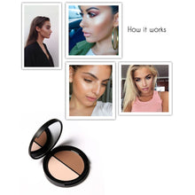 New Makeup Blush Bronzer Highlighter 2 Diff Color Concealer Bronzer Palette Comestic Make Up by Focallure NW