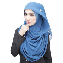New Maxi Chiffon Shawl Wrap Muslim Scarf Hijab Easy Matching Free Size for Women NW
