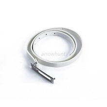 New Men G Shape Alloy Buckle Thin Faux Leather Waist Belt Strap Waistband NW