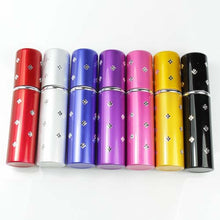 New Mini Refillable Crystal Perfume Atomizer Bottle Travel Spray Scent Pump Case NW