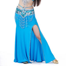 New Professional Belly Dance Costume Skirt Dress with slit Skirt 7 Colors D41 NW