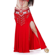 New Professional Belly Dance Costume Skirt Dress with slit Skirt 7 Colors D41 NW