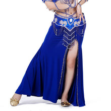 New Professional Belly Dance Costume Skirt Dress with slit Skirt 7 Colors D41 NW