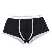 New Soft Pouch Men's Sexy Bulge Boxers Shorts Cotton Solid Underwear Trunks Homme NW