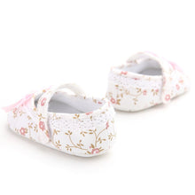 New Sweet Lovely Newborn Baby Girls Princess Mary Jane Ballet Dress First Walkers Crib Babe Floral Soft Soled Anti-Slip Shoes NW