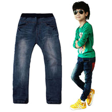 New Toddler Kid Cool Boy Jeans Denim Blue Close-fitting Pant Trousers 2-7Y Child NW