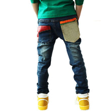 New Toddler Kid Cool Boy Jeans Denim Blue Close-fitting Pant Trousers 2-7Y Child NW