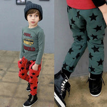 New Toddler Kids Boys Cotton Pants Star Pattern Harem Trousers Sports Pants for Boys 6M-4Y Bottoms NW