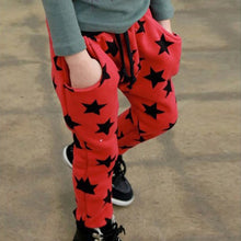 New Toddler Kids Boys Cotton Pants Star Pattern Harem Trousers Sports Pants for Boys 6M-4Y Bottoms NW