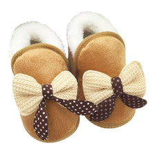 New Newborn Baby Flock Warm Pre-walker Shoes Infant Boy Girl Toddler Soft Soled First Walker NW