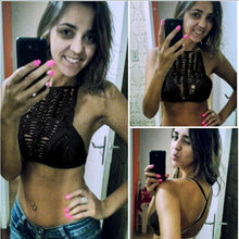 New Women Lace Crochet Tassle Crop Tops Bustier Cami Tank Bikini Vest Bralet Bra NW