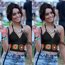 New Women Lace Crochet Tassle Crop Tops Bustier Cami Tank Bikini Vest Bralet Bra NW