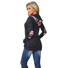New Women Hoodie Sweatshirt Jumper Casual Printed Pocket Hooded Pullover Tops Hoody U23 NW