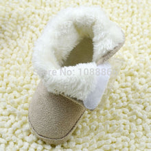 NewInfant Girl Bowknot Fleece Snow Boots Toddler Warm Boots Princess Crib ShoesFree ping NW