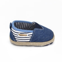 Newborn Baby Boy Girl Canvas Jeans Denim Soft Sole Crib Shoes Walking Shoes Slip-On First Walker 0-18M Lisa's Store NW