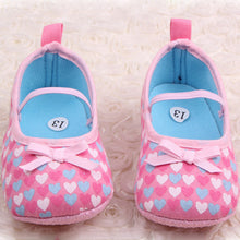 Newborn Baby Infant Girls Crib Shoes Soft Sole Toddler Shoes NW