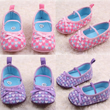 Newborn Baby Infant Girls Crib Shoes Soft Sole Toddler Shoes NW