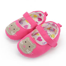 Newborn Infants Soft Sole Shoes Casual Bowknots Cat Crib Shoes Cotton 0-18M NW