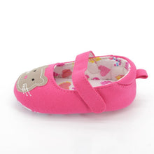 Newborn Infants Soft Sole Shoes Casual Bowknots Cat Crib Shoes Cotton 0-18M NW